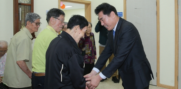 의왕시 사회복지시설 위문(아록의 집)