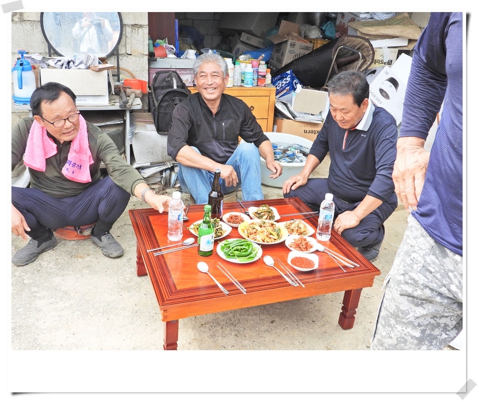 축제를 준비하는 농촌지도자원주시연합회 읍.면 회장단