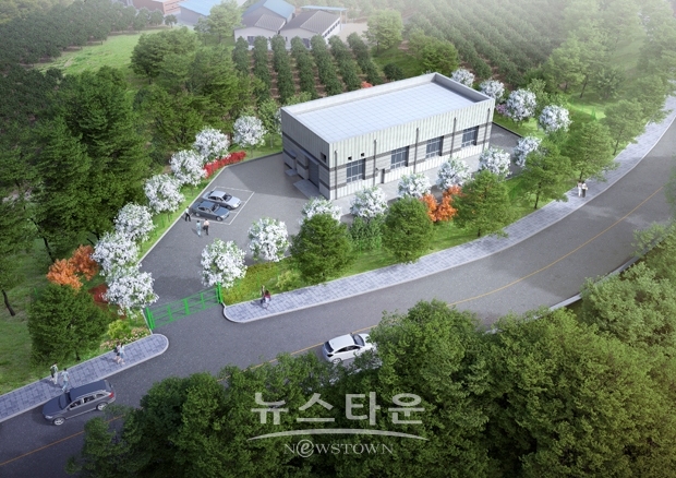 음봉지구 농어촌생활용수개발사업 가압장 조감도