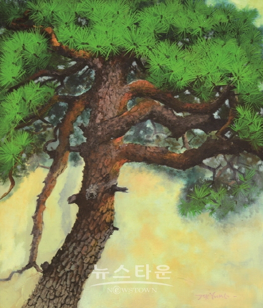 조경 작가, 밝고 희망적 에너지 선사하는 “가을 그리고 소나무” 개인전 개최