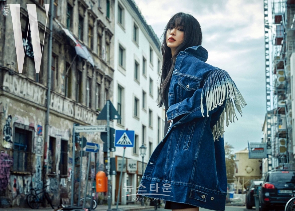 리바이스_한예슬 화보 / 고득용기자 ⓒ뉴스타운