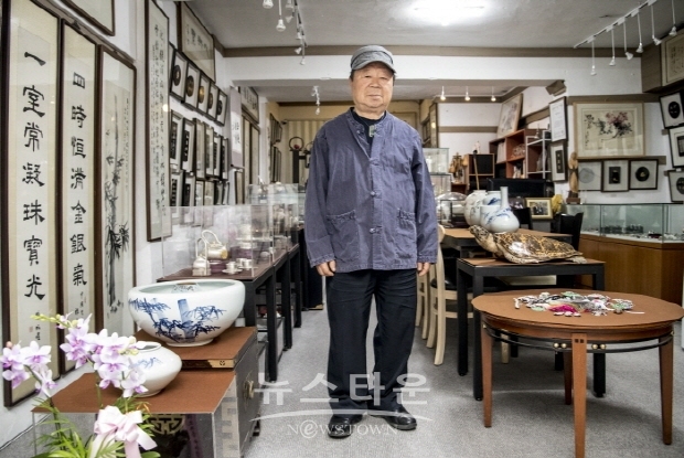 65년 외길인생 황갑주 장인, 한국귀금속전통공예 갤러리 개관 인터뷰(김한정 기자)
