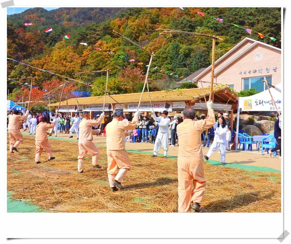 인제읍 하추리체험마을 제8회 도리깨축제