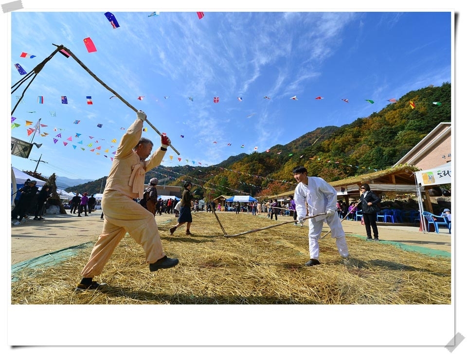 인제읍 하추리체험마을 제8회 도리깨축제