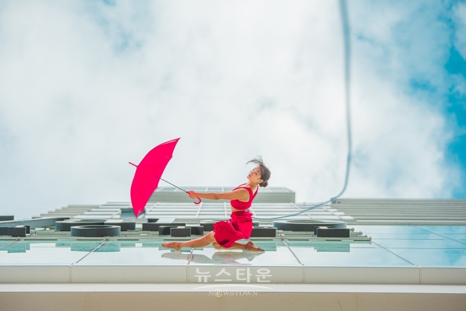 버티컬댄스공연_견딜 수 없는 아름다움 / 고득용기자 ⓒ뉴스타운