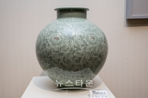 도자기 명인 ‘황보복례’ 부스개인전(김한정 기자)