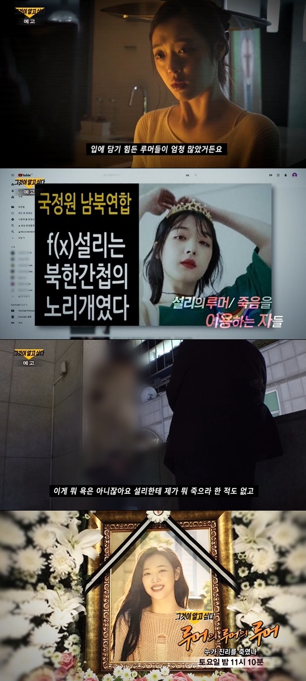 그것이 알고 싶다 설리 악플러 (사진: SBS '그것이 알고 싶다')