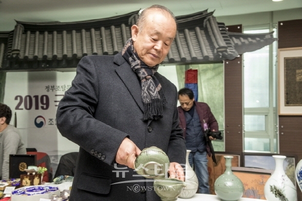 김동흥 명장, 2019 국회특별기획전(김한정 기자)