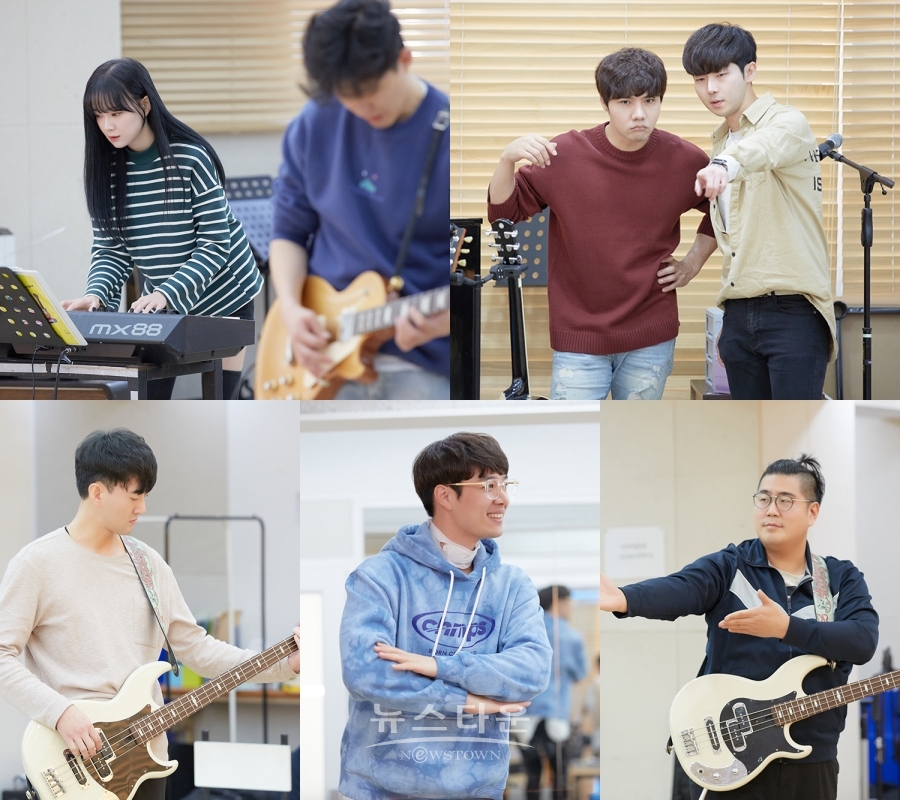 이미지: 뮤지컬 '6시 퇴근' 연습실 스틸 | 제공: 고스트컴퍼니 / 고득용기자 ⓒ뉴스타운