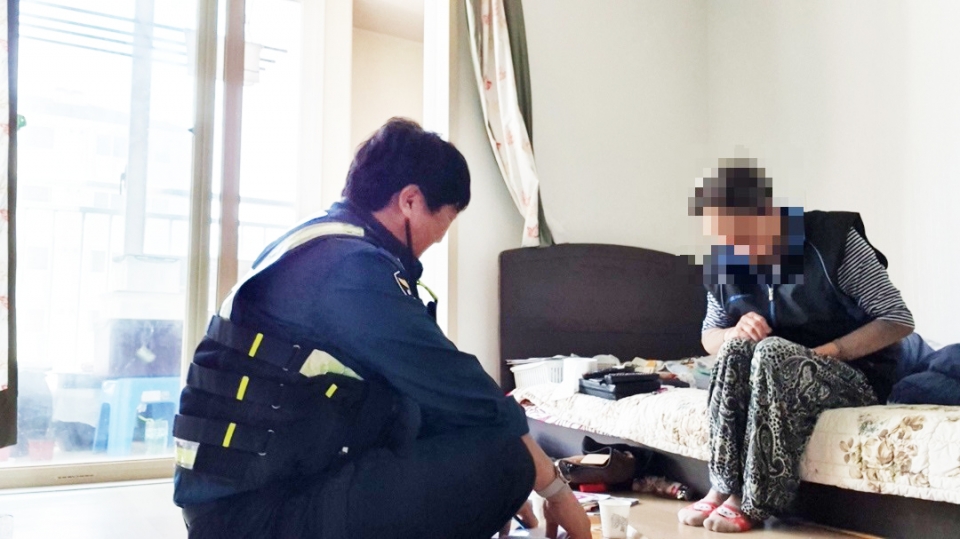 횡성지구대 활동사진