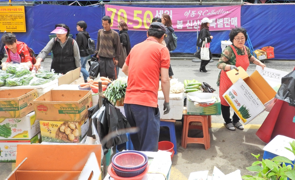 시장풍경