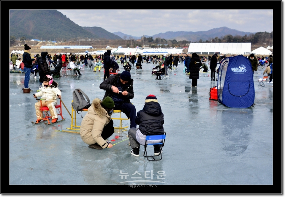 겨울천국 인제빙어축제장