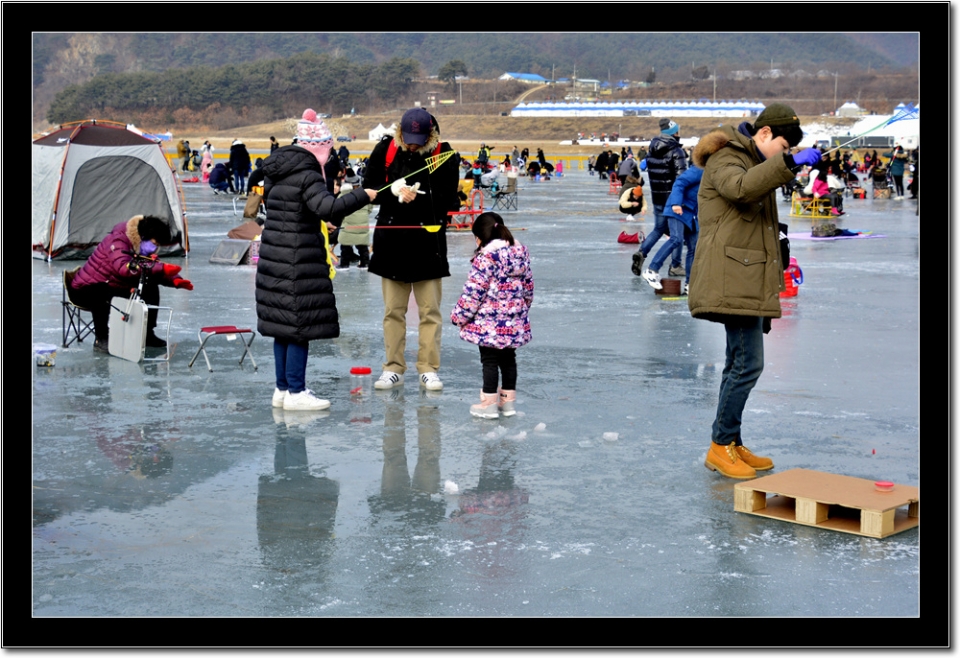 겨울천국 인제빙어축제장