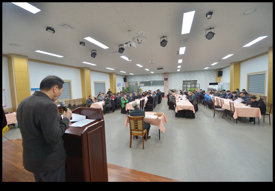 원주영서고 총동문기별 및 임원회의