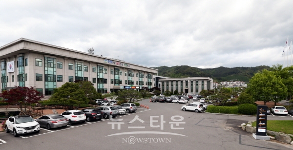 하동군청 전경