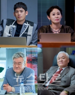 꼰대인턴_준수식품 임원진 4인방 / 고득용기자 ⓒ뉴스타운