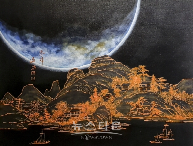 이광수 展 ‘포스트 팝과 포스트 시뮬라크롬’(김한정 기자)