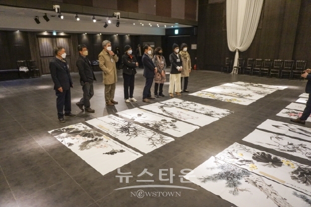 2020년 제39회 대한민국미술대전 문인화부문(김한정 기자)