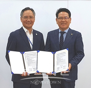 사진) 좌측부터 박상조 충남산학융합원장, 김홍근 호서대 창업지원단장