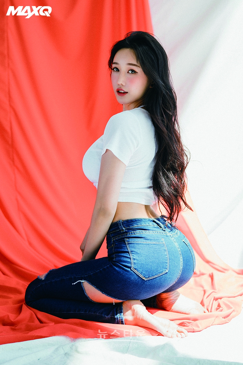 남성잡지 맥스큐의 뮤즈 이다운 / 고득용기자 ⓒ뉴스타운