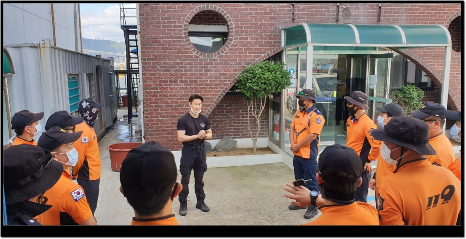 동해해경, 소방·민간 합동 수중 수색·구조 훈련 실시