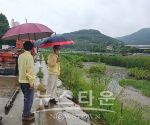 집중호우 대비 시설 점검