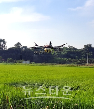 드론을 활용한 시비