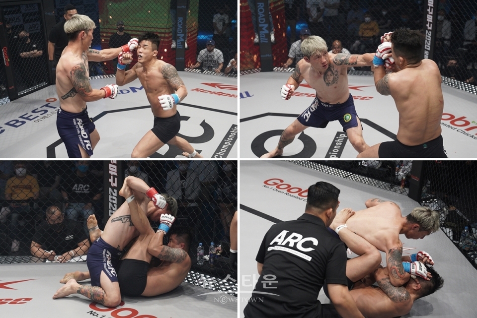 제 8경기 -75kg 계약 체중 난딘에르덴 VS 김세영 /고득용기자 ⓒ뉴스타운