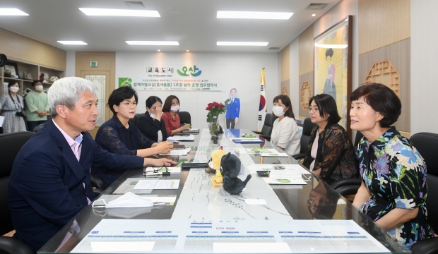 고현초-함께자람센터MOU체결식 사진