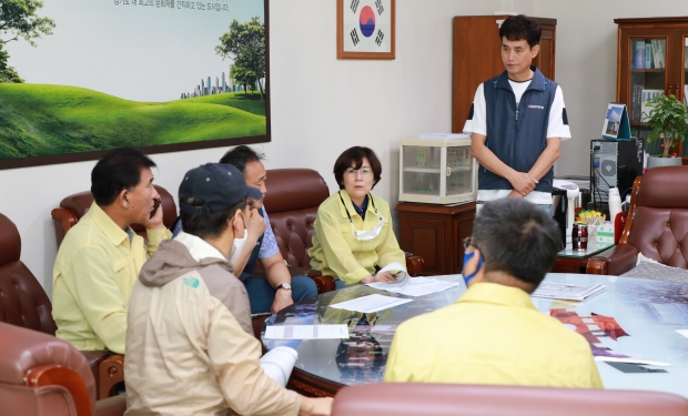 죽산,일죽 비 피해 현장