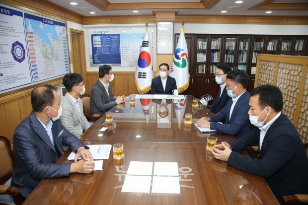 성산구 고용위기지역 지정 여부와 관련해 고용노동부 민관합동조사단이 7월 30일 현장실사를 했다(사징-창원시)