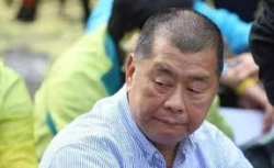 빈과일보 창업주 지미 라이.