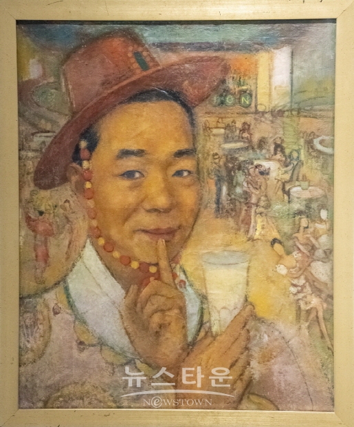 김달진 관장의 '배운성 작가, 근대를 열다'전(김한정 기자)