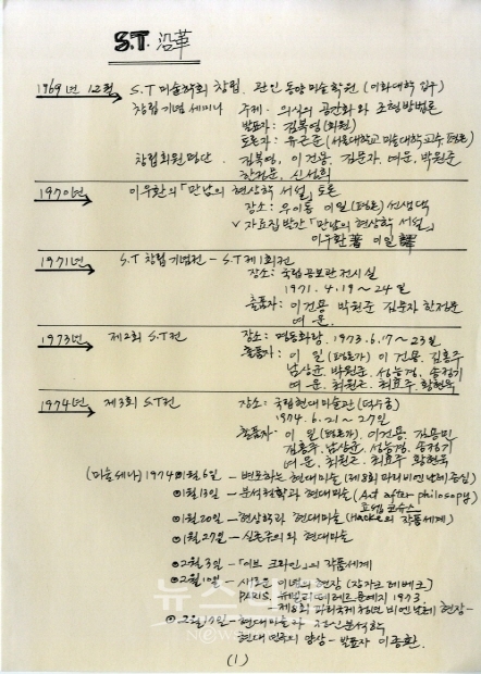 제11회 김달진미술사이야기 '육필 아카이브’(김한정 기자)