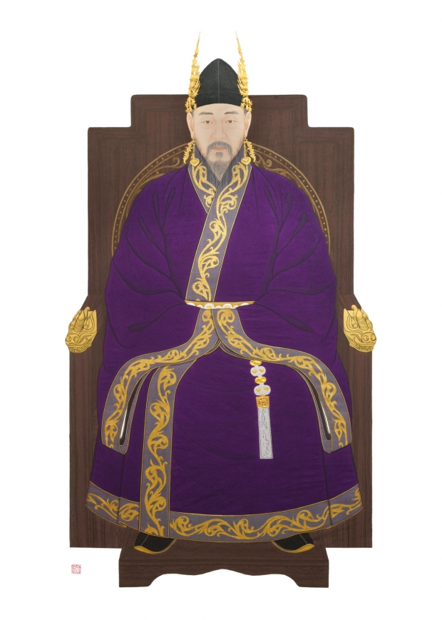무령왕 영정