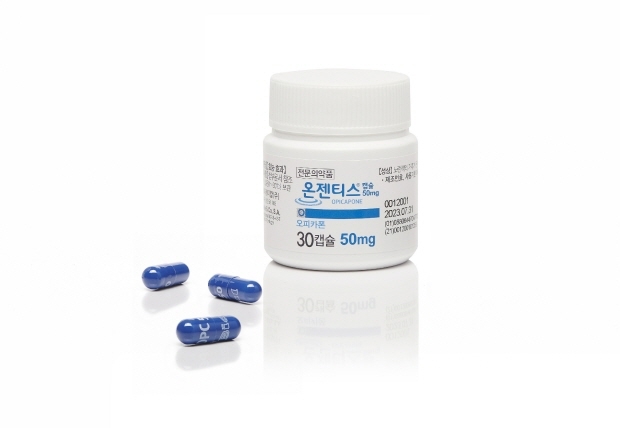 SK케미칼 파킨슨병 치료제 온젠티스캡슐 50mg