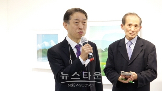 청계 양태석 팔순 초대전(김한정 기자)