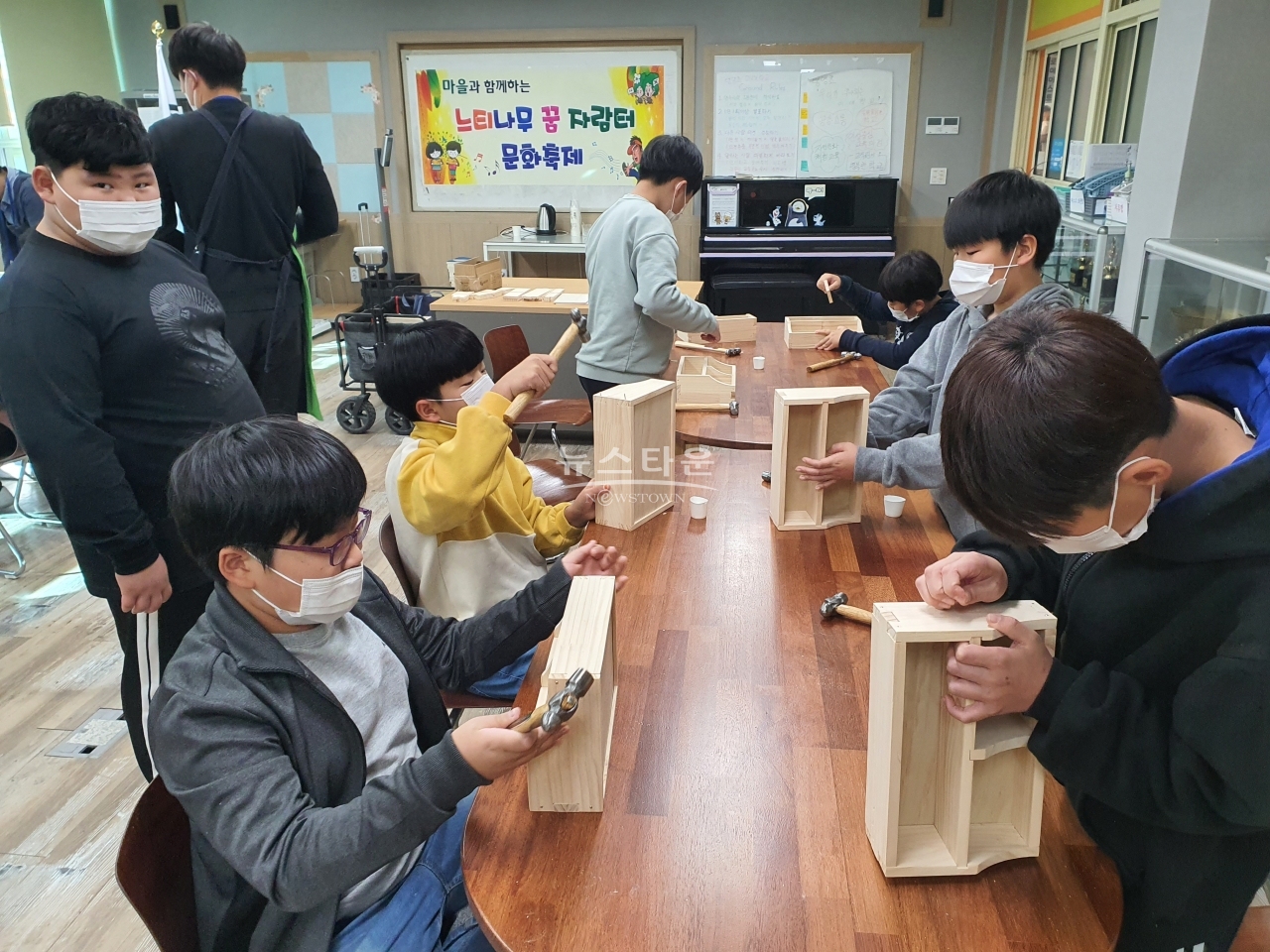 울산 병영초등학교는 지난 9일부터 14일까지 지역주민이 함께하는 제3회 마을과 함께하는 느티나무 꿈 자람터 문화축제를 열고 있다.(사진제공=울산 병영초등학교)