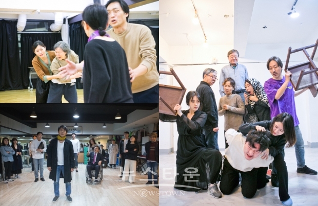 늘푸른연극제 '다시, 봄', 기대감 폭발시키는 연습실 현장