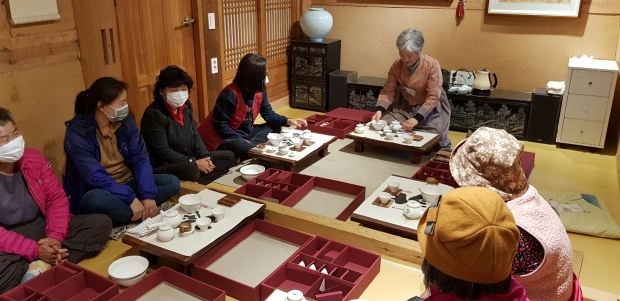 경주시, 내남면 안심1리에 치유마을 조성 (다도 프로그램)