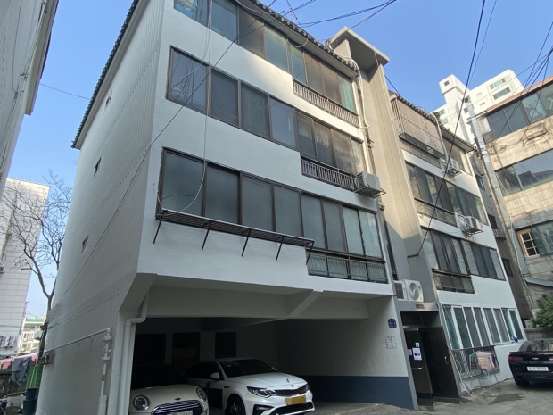 구리시 인창동 거성빌라 외벽 도장 후 모습