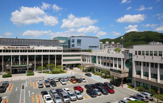 경주시청 전경사진