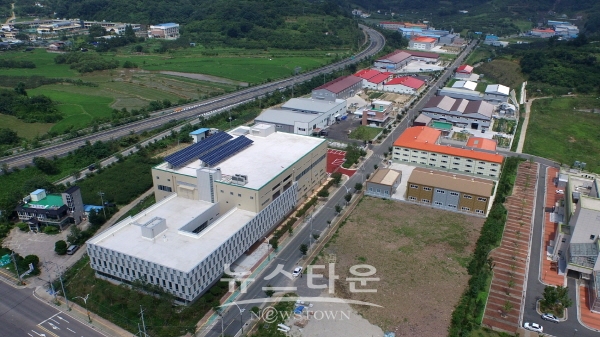 진주실크전문농공단지 전경