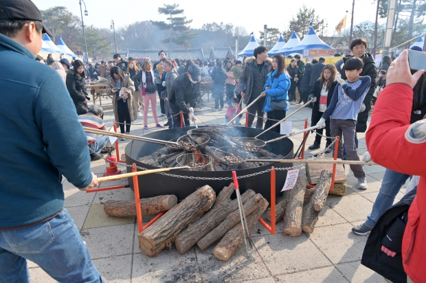 겨울공주 군밤축제