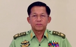 민 아웅 흘라잉 미얀마군 최고사령관.