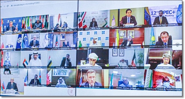 OPEC 플러스는 다음 각료급 회담을 6월 1일 갖는다. 최근의 감염 상황이나 경기의 동향을 고려, 2021년 후반기 대응을 결정할 것으로 보인다. (사진 : 유튜브)
