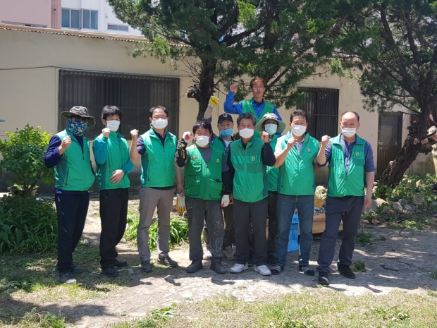 불국동 새마을협의회 단체 사진
