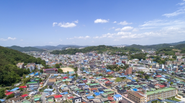 공주 구도심(강남)ㅡ전경