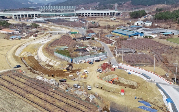 경주 고천지구 드론 사진