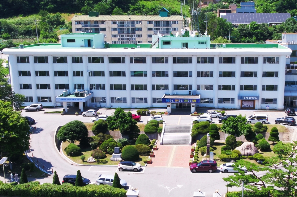 인제군청 전경